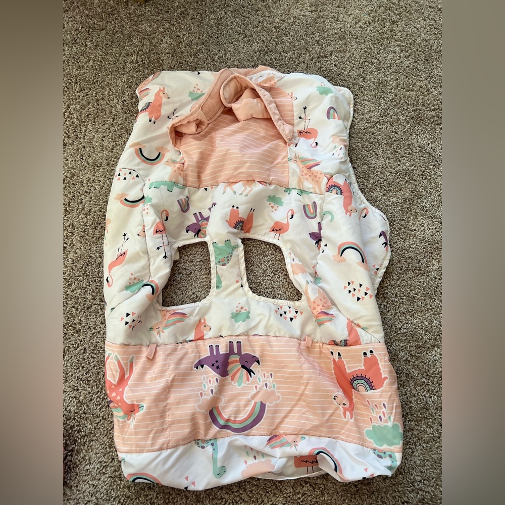 Baby-Toddler cart and high chair cover.